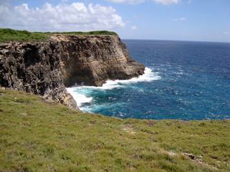 pointe falaises Anse bertrand Guadeloupe